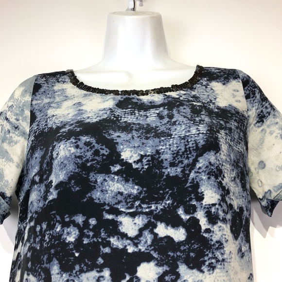 la fee maraboutee silk sequin dress size 36 FA1078 - Picture 2 of 7